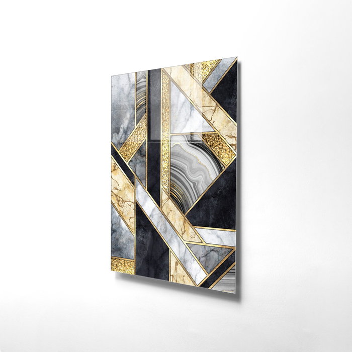Wallity Pintura decorativa de vidrio templado Multicolor 70 x 100 cm